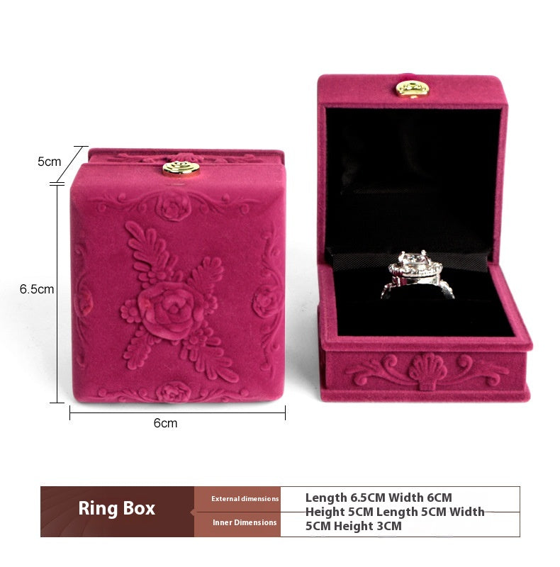 Elegant Jewelry Storage Box with Multiple Styles - Gift-Ready Organizer