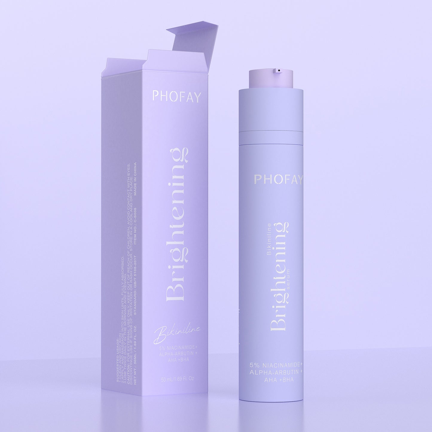 Bikini Area Skin Brightening Cream - Moisturizing Body Whitening Treatment