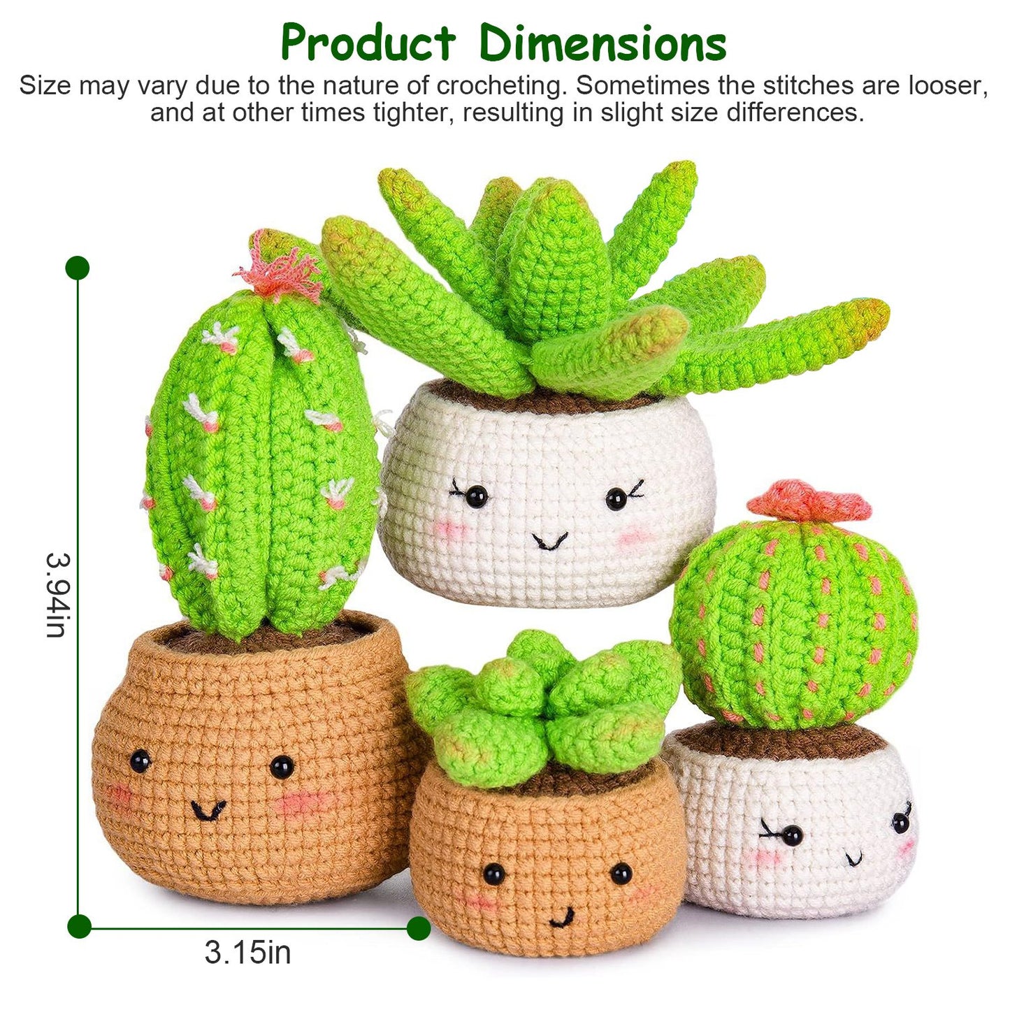 Crochet Kit for Beginners - Complete DIY Knitting Supplies