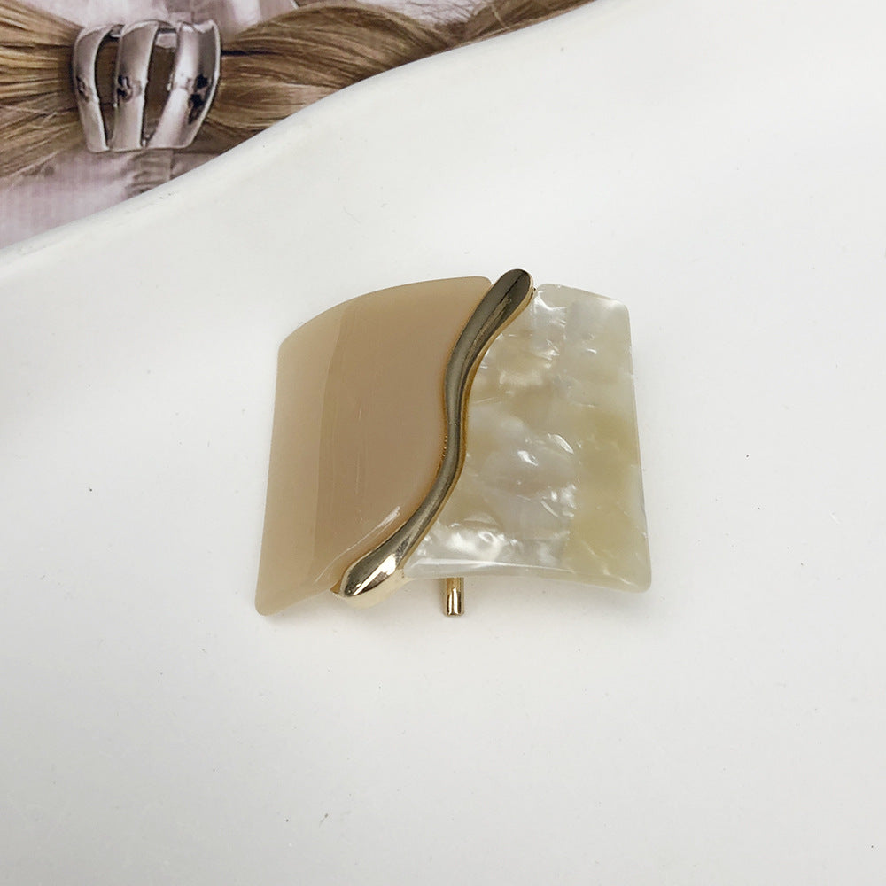Leopard Print Resin Hair Hook