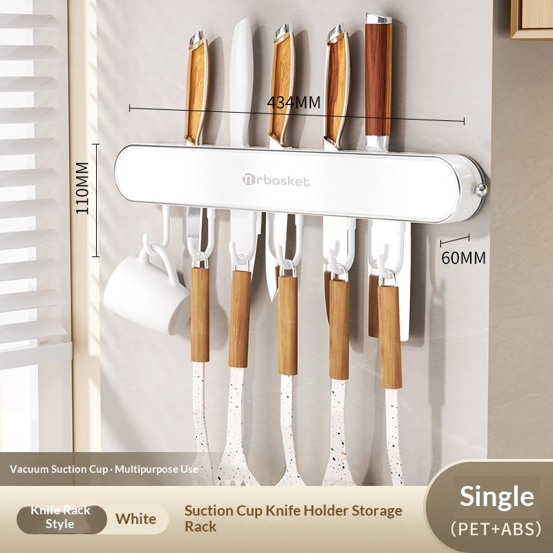Multi-Functional Wall-Mounted Kitchen Knife Organizer - Multiple Colors & Styles