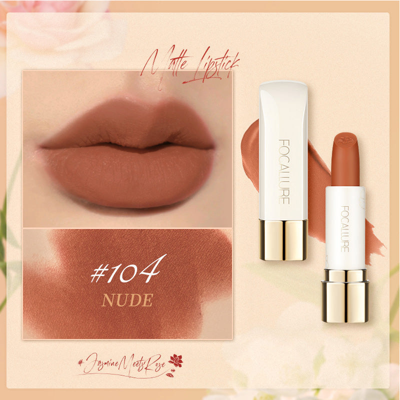 Matte Waterproof Lipstick - Long Lasting Moisturizing Lip Color