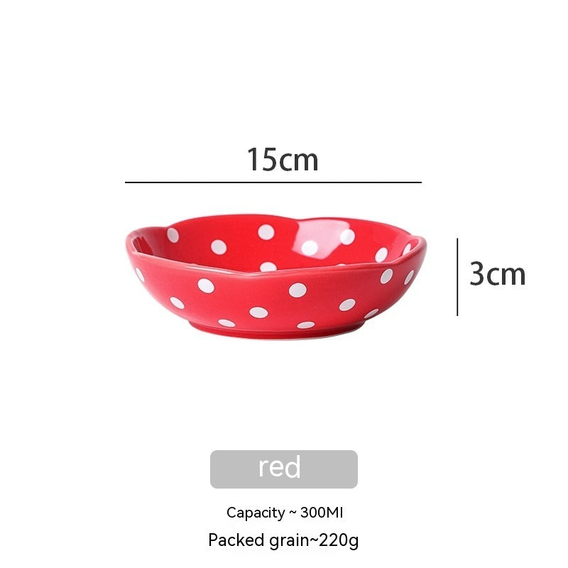 High Foot Ceramic Cat Food Bowls - Anti Roll Pet Tableware for Cats