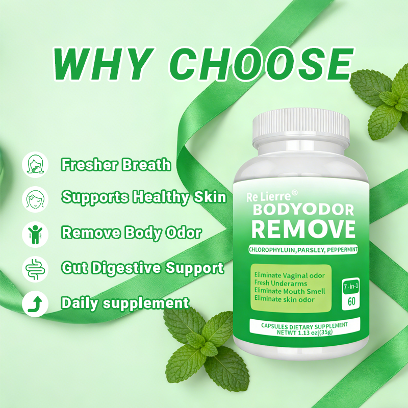 Chlorophyll Complex Supplement with Parsley & Peppermint - 60 Capsules