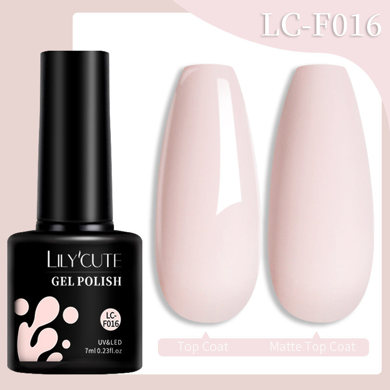 Colored Glitter Nail Glue Set for Nail Art - Waterproof & Non-Flushing