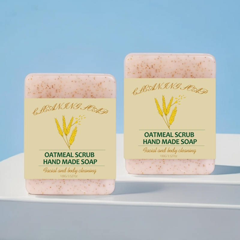 Oat Frosted Bar Soap - 100g Body Care for Sensitive Skin