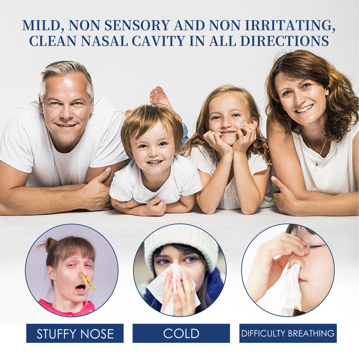 Saline Nasal Spray 30ml - Congestion Relief