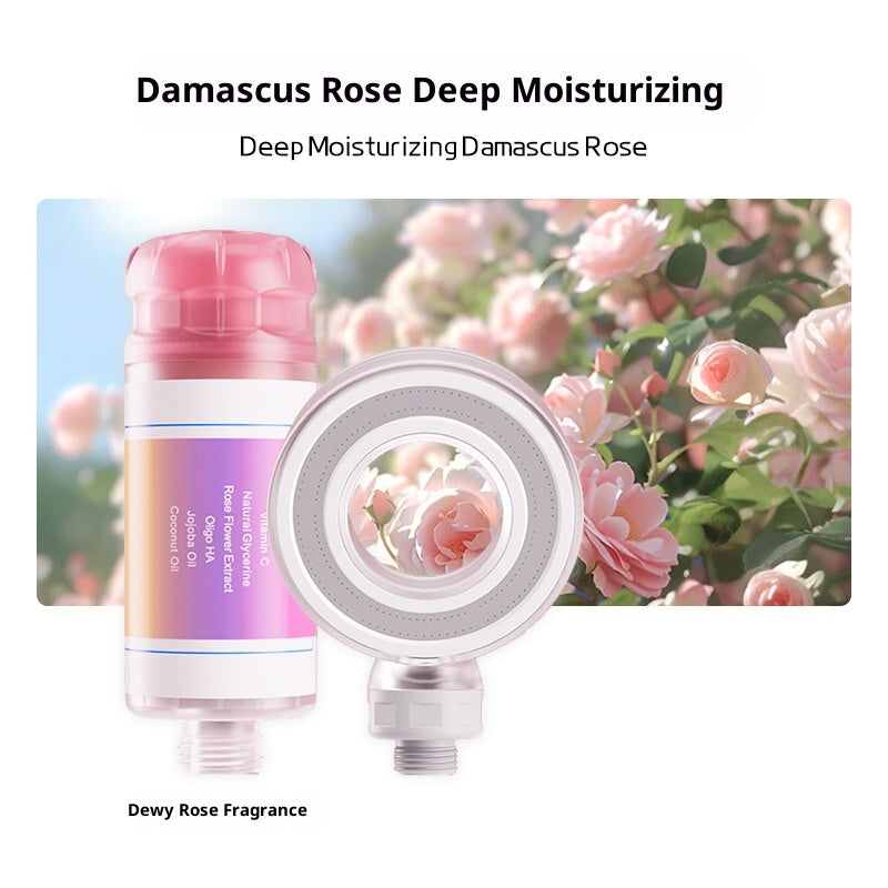 Supercharged Water Filtration Shower Head with Fragrance Diffuser