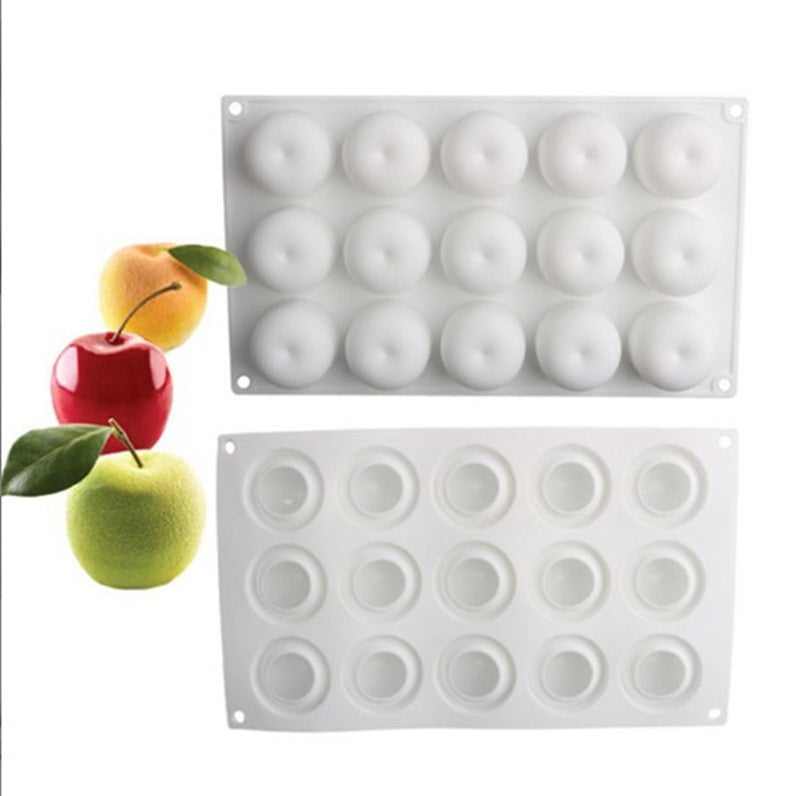 Silicone Fruit Candle Mold for Baking and Crafting - Assorted Shapes & Sizes