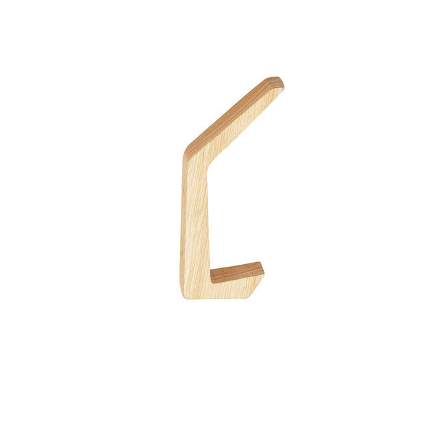 Wood Hanging Hooks Wall Mount Coat Rack for Clothes and Accessories