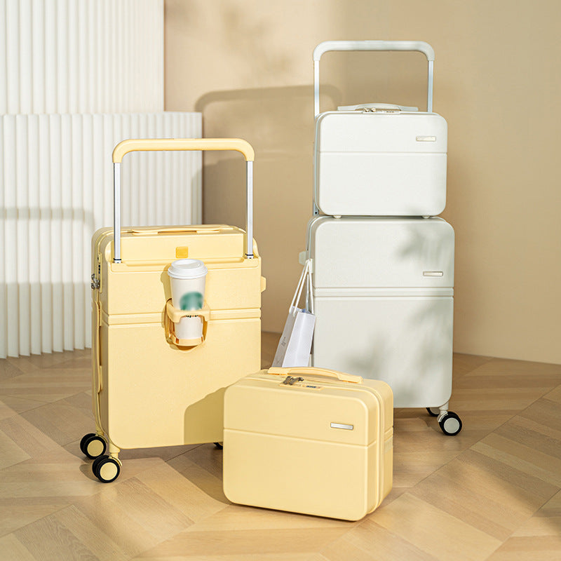 Travel Luggage Set with Wide Handles Waterproof & Lightweight