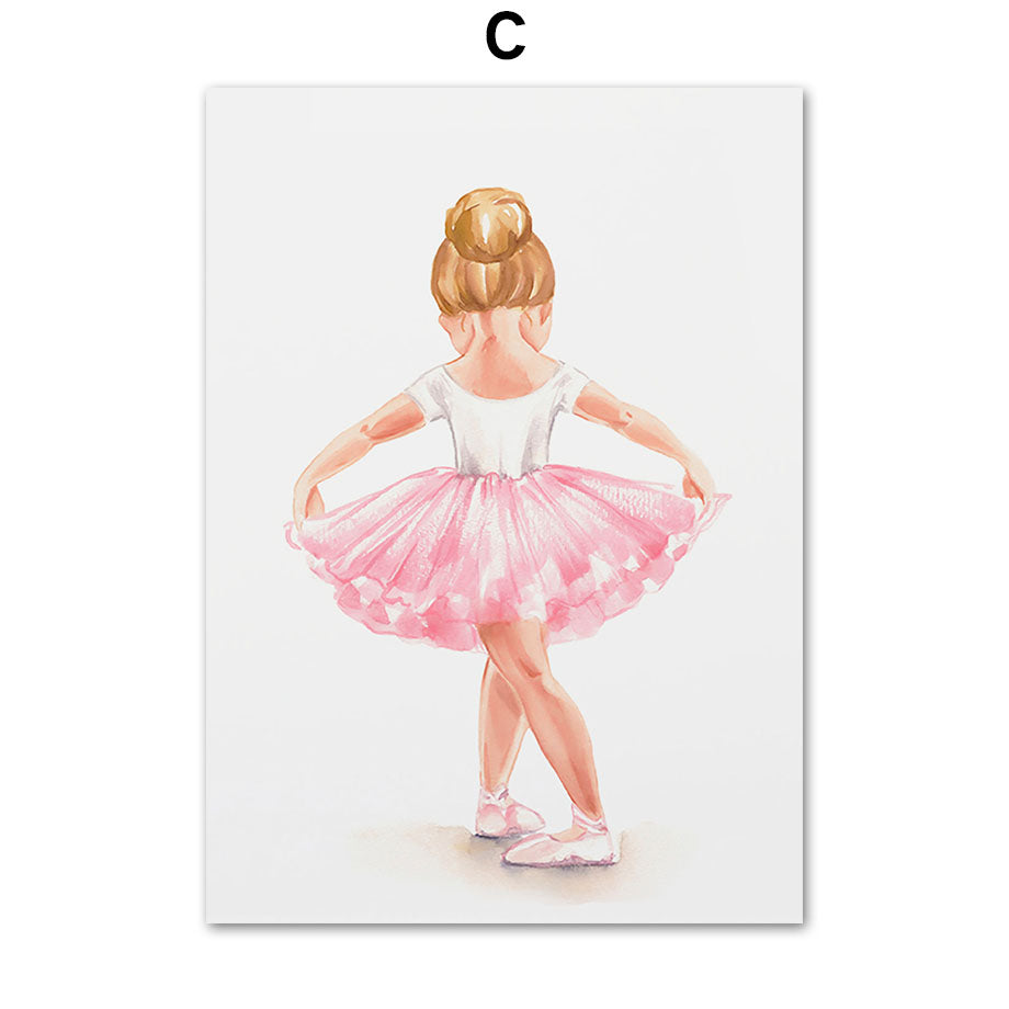 Children's Room Art Canvas Posters - Kids Bedroom Wall Decor