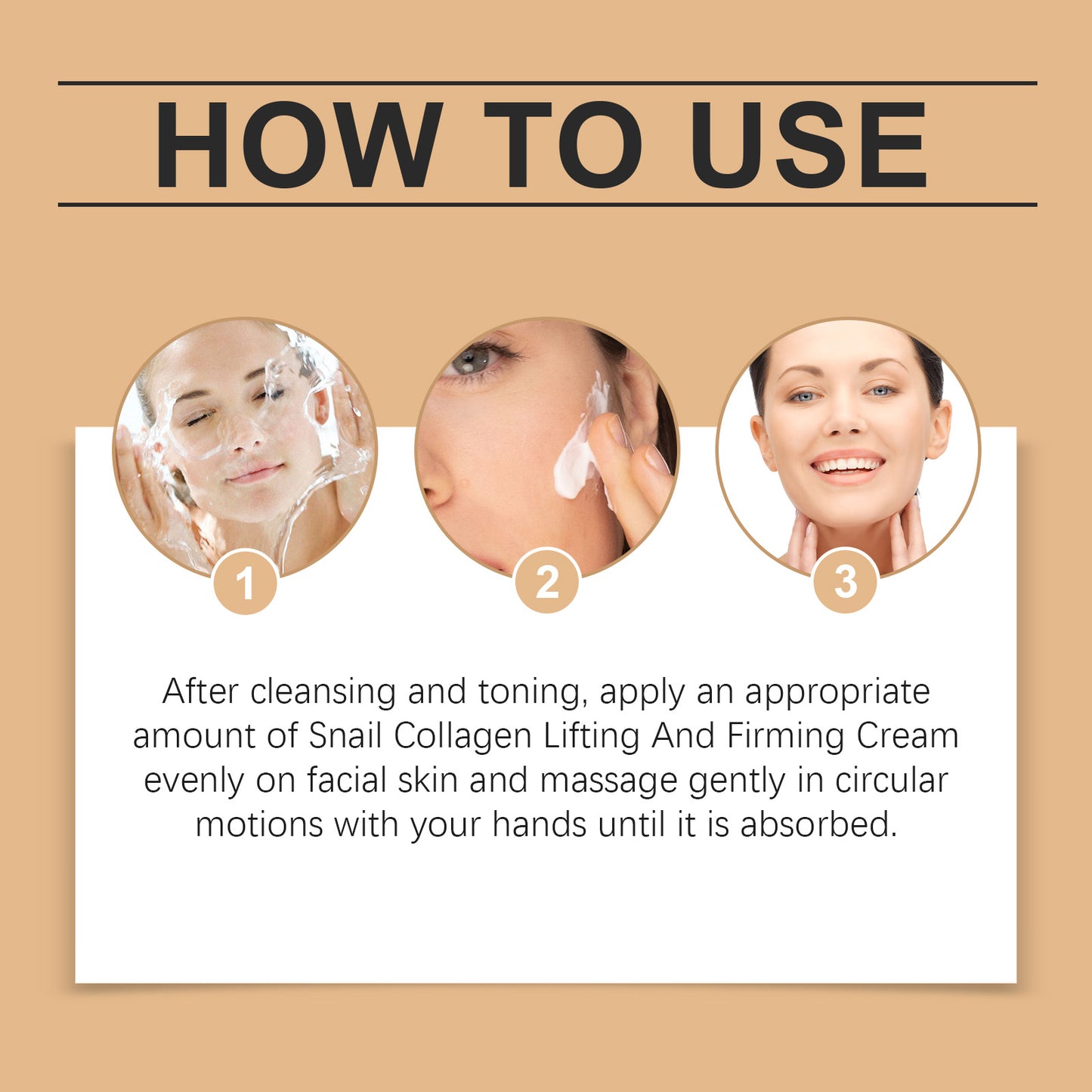 Snail Collagen Firming Cream - Moisturizing & Brightening Facial Care