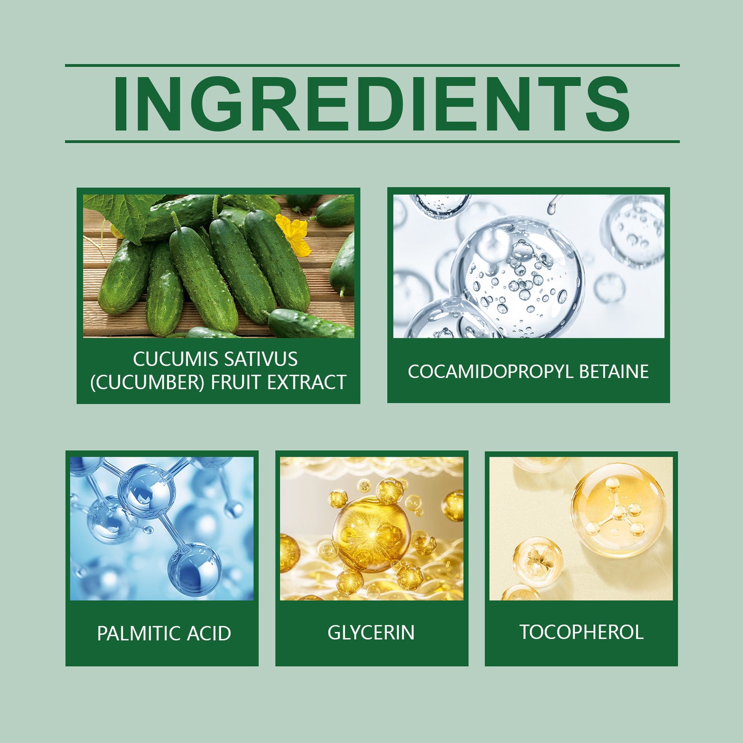 Cucumber Cleansing Soap - Oil Control & Deep Pore Face Wash