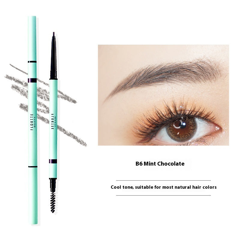 Double Head Eyebrow Pencil Set - Thin & Precise Makeup Tool for Brows