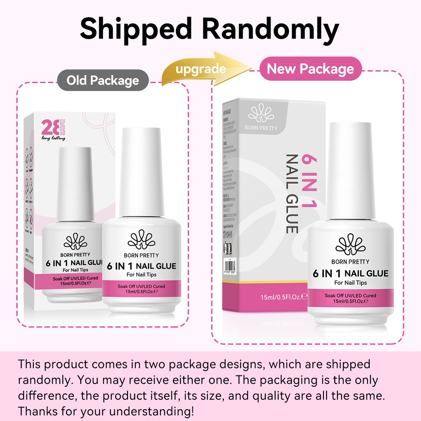Six-in-One Gel Nail Polish Kit with Extension Function - Long-Lasting UV/LED Topcoat & Base Coat