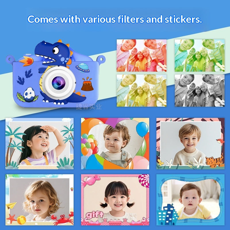Kids Selfie Digital Camera - Multiple Colors with Video & Photo Functions