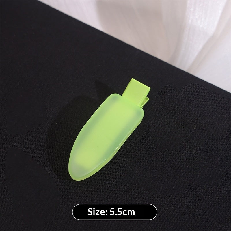 Colorful Ice Cream-Shaped Water Drop Hair Clip for Girls - Playful Hair Accessory