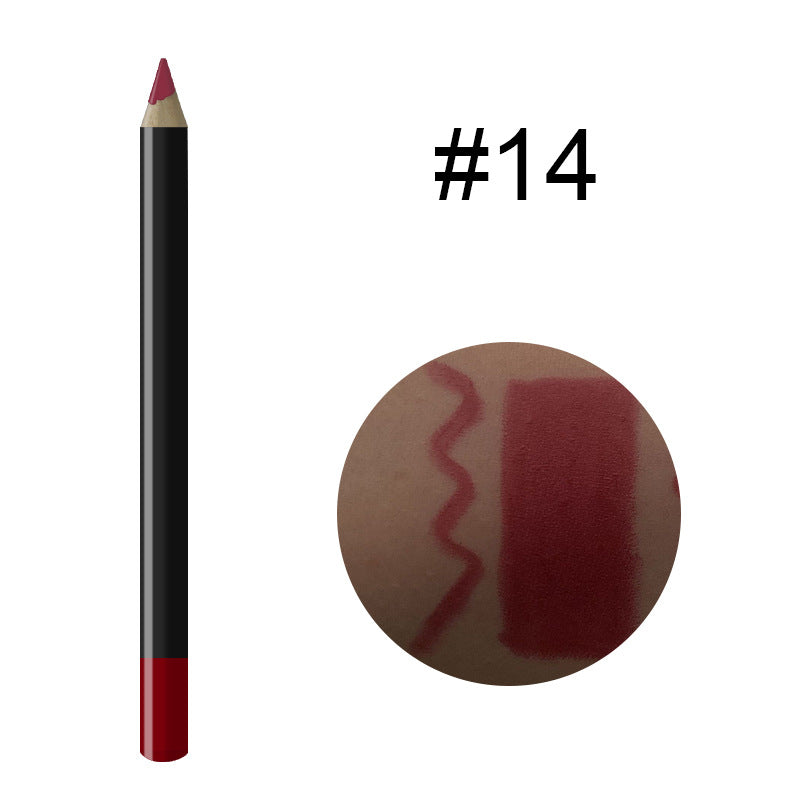 Multi-Color Waterproof Lip Liner Pencil Set - 20 Shades for Makeup & Beauty