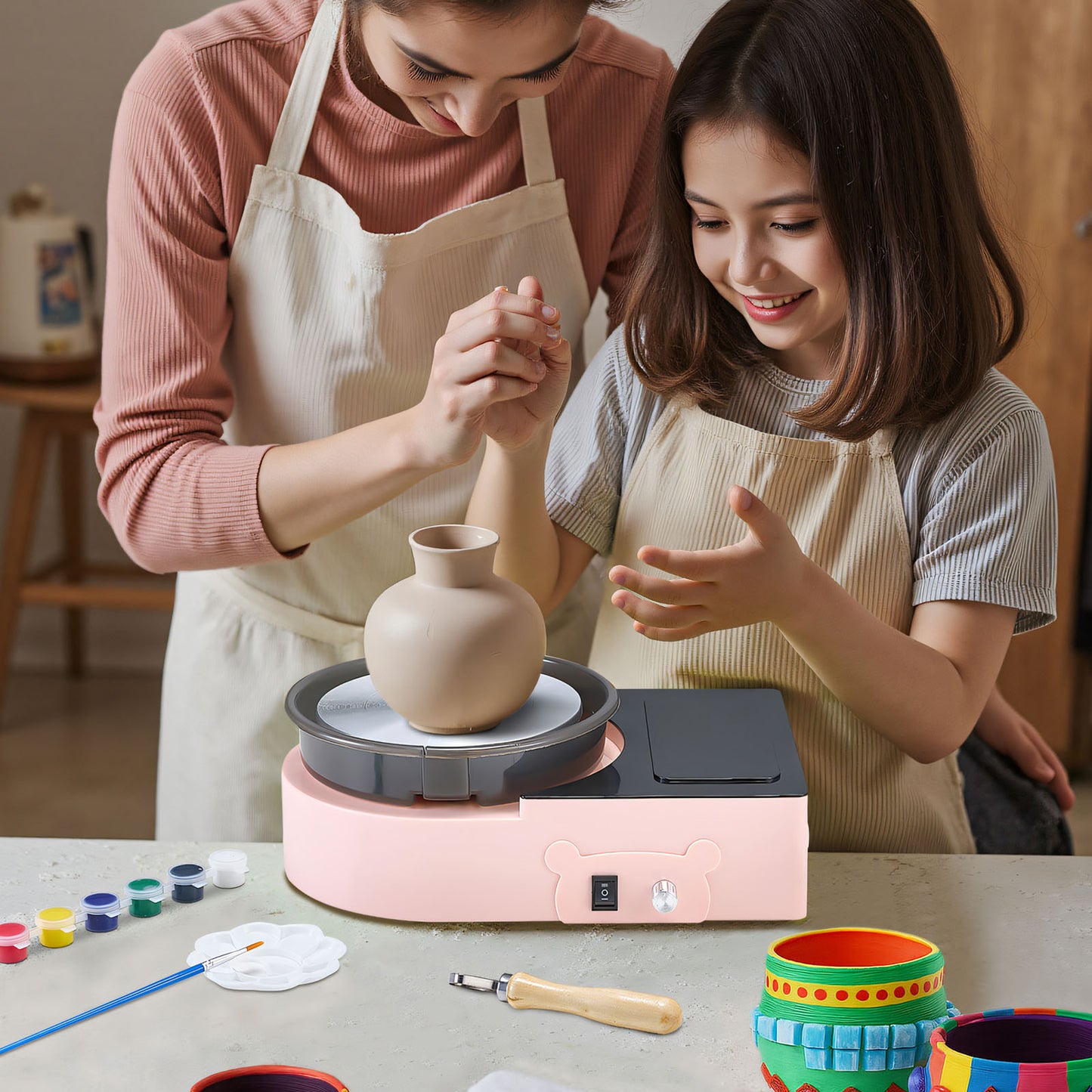 Pottery Wheel for Kids and Adults - Multicolored