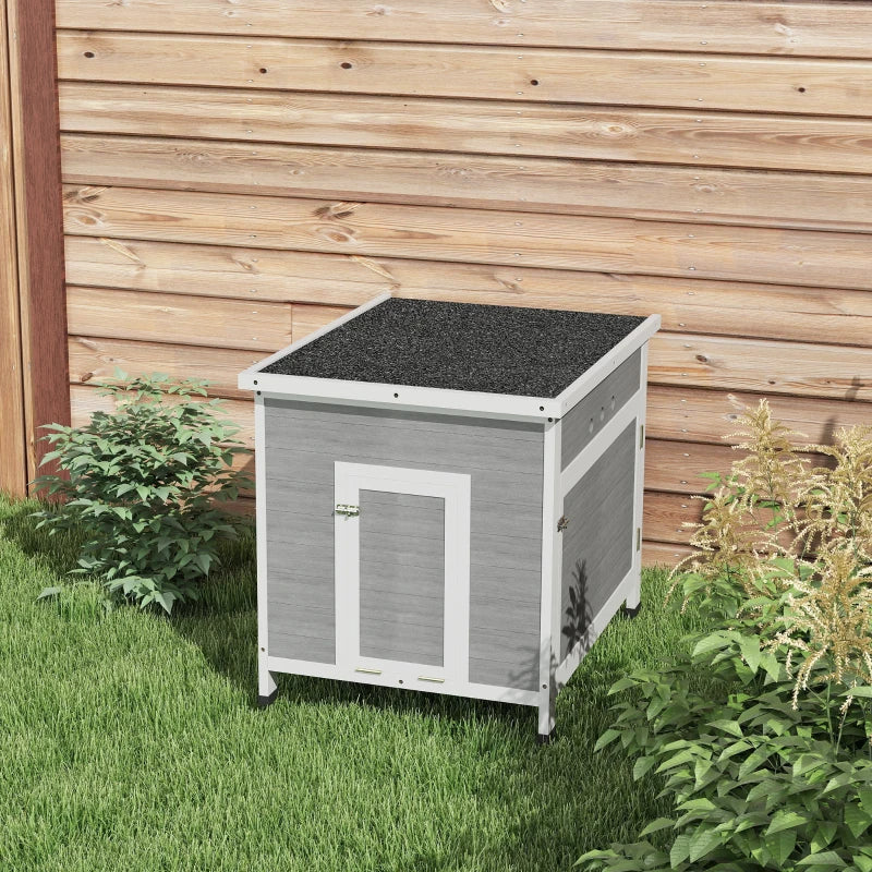 Duck Coop with Openable Roof and Removable Floor - Spacious Pet House for Ducks and Poultry