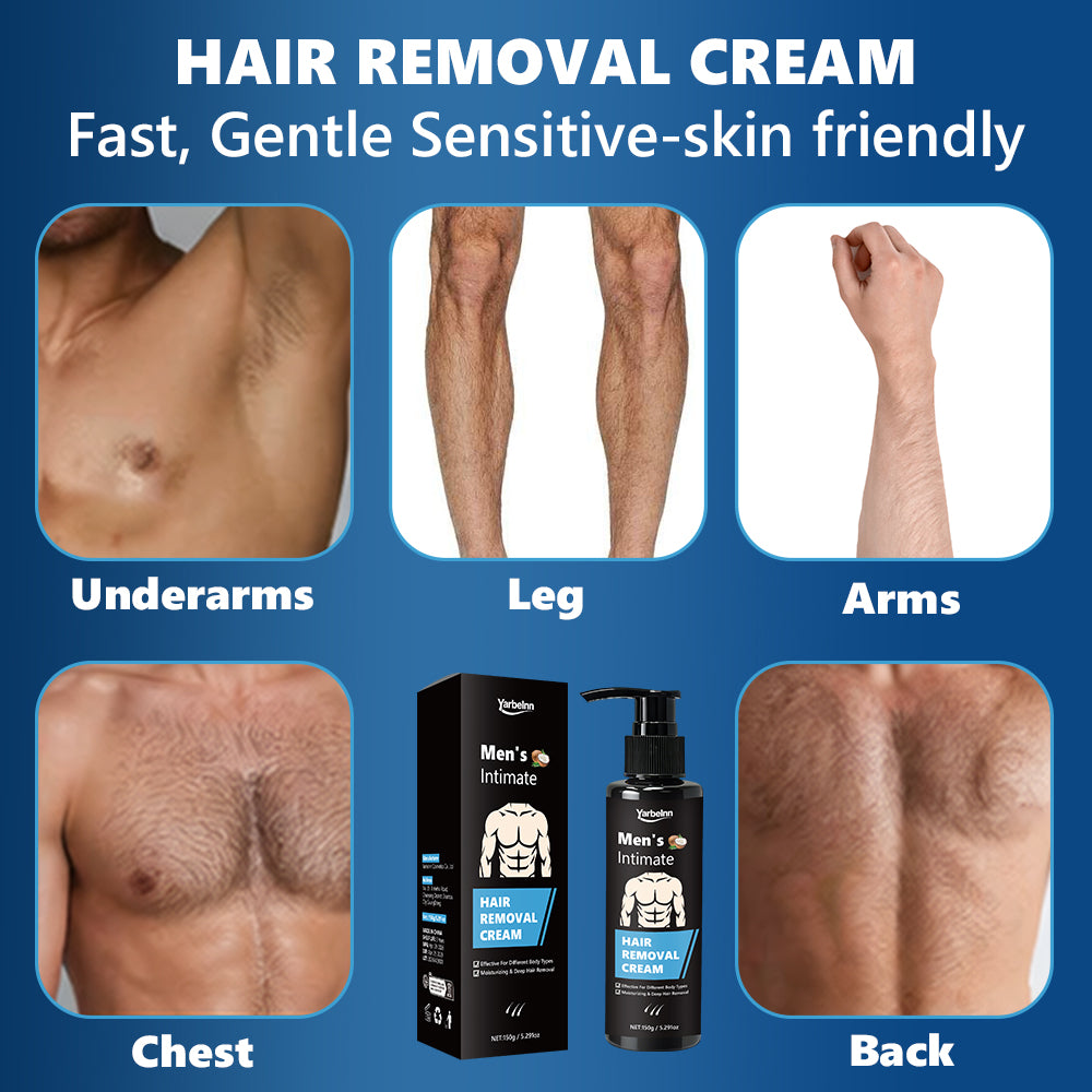 Hair Removal Cream 150g - Moisturizing Depilatory for Body Hair Removal - All Sizes