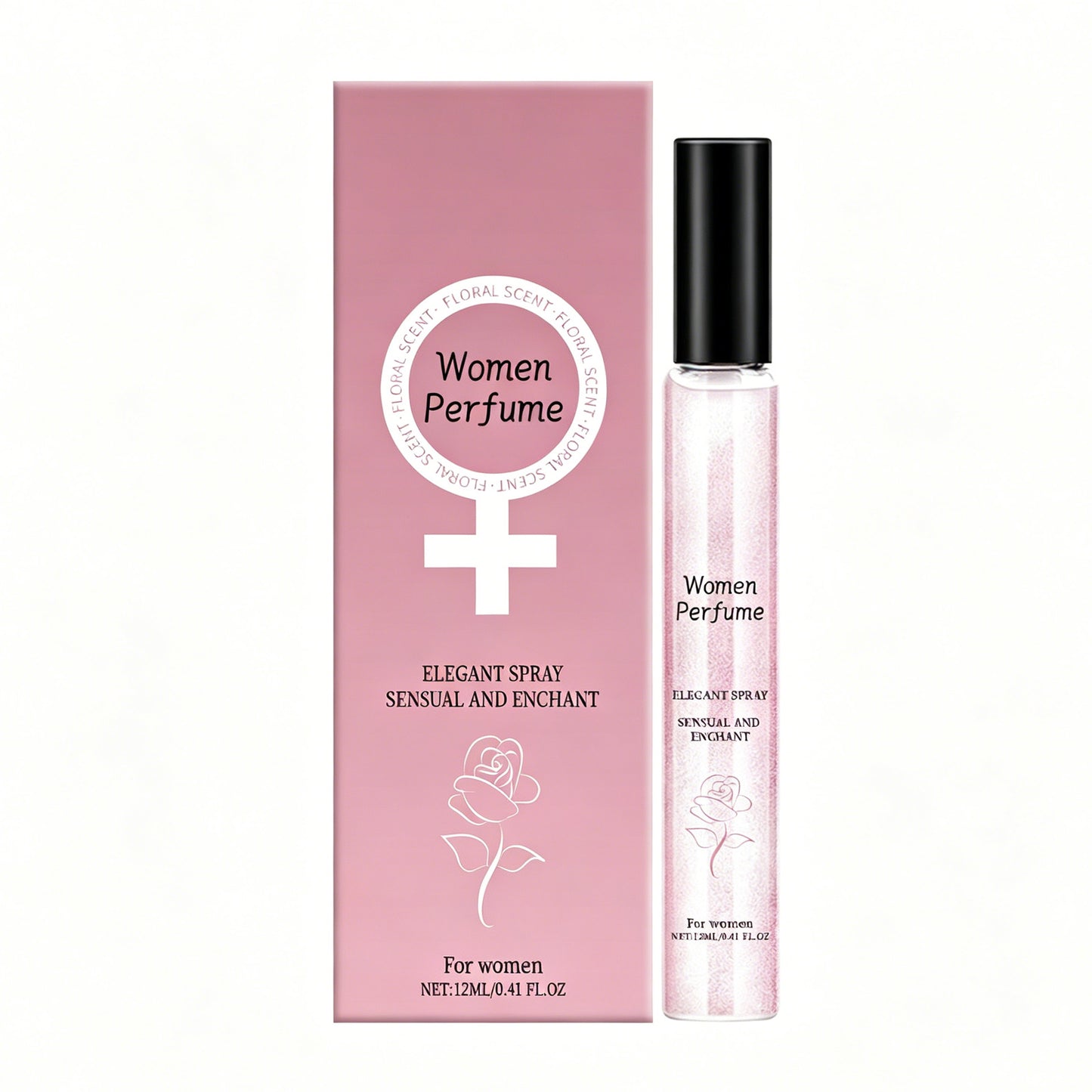Desert Rose Perfume Spray - Elegant Long-Lasting Floral Fragrance Mist 12ml