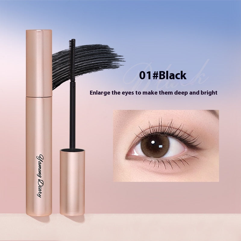 Long-Lasting Curling Mascara - Black or Brown, Sets Available