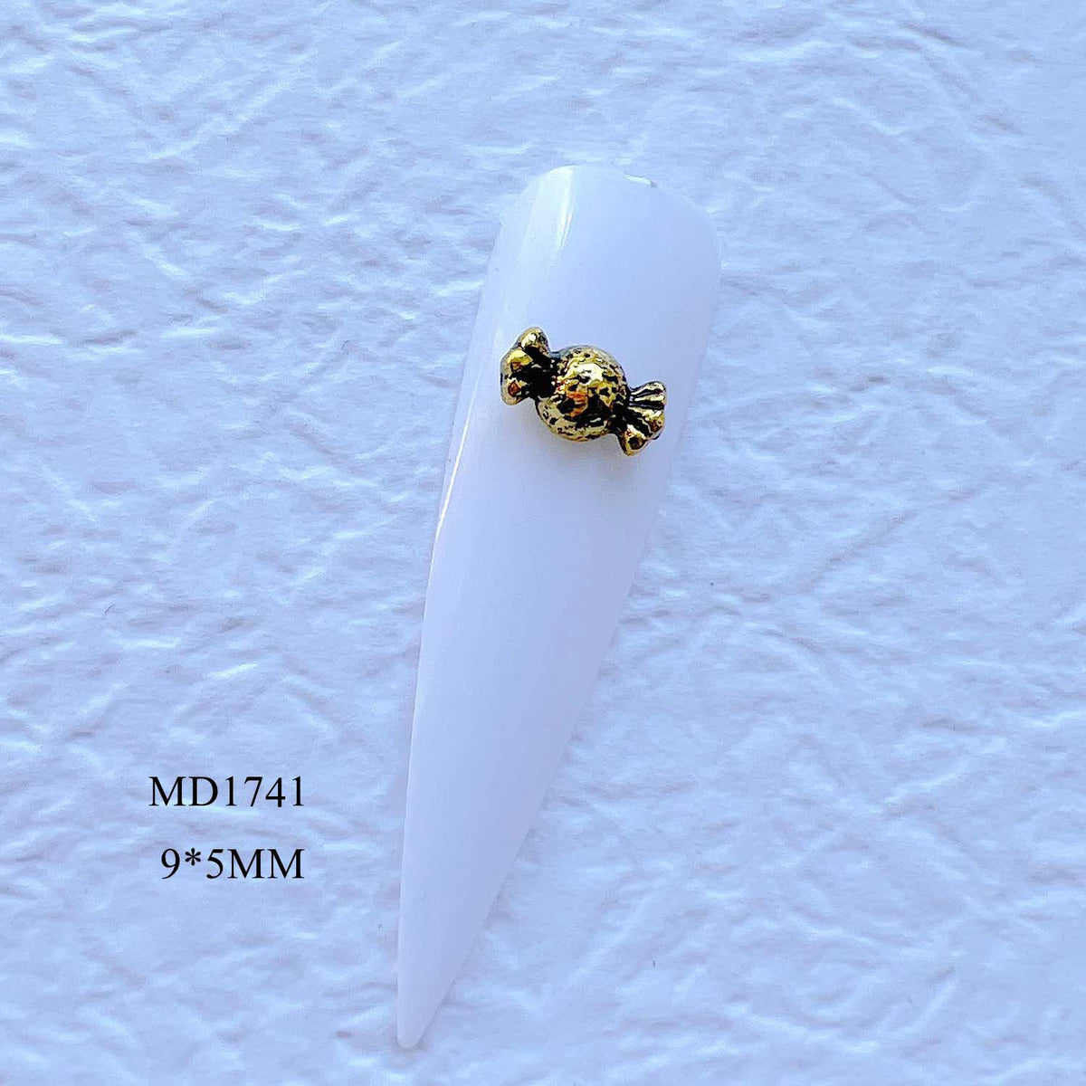 All-Purpose Alloy Nail Art Decorations Pack - 5 Pieces for Creative Manicures