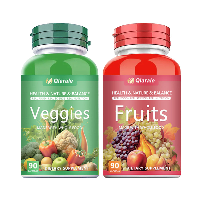 Whole Food Fruits & Vegetables Supplement - 90 Capsules (30 Servings)