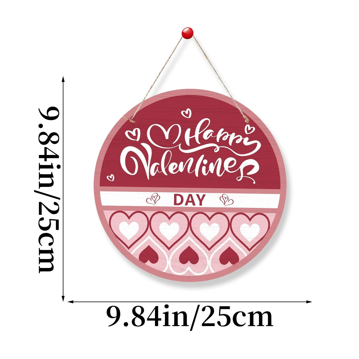 Valentine's Day Romantic Door Hanging Sign Wedding Room Decor - Multiple Styles
