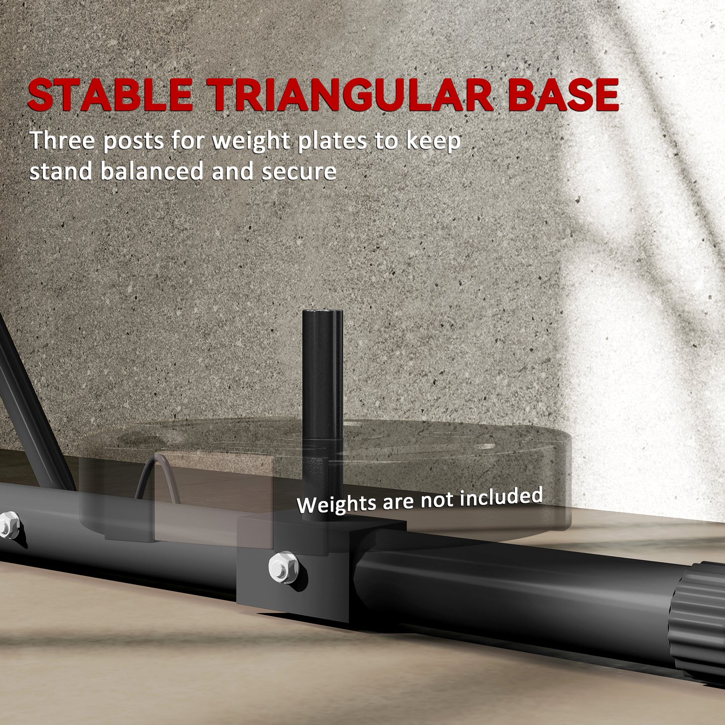 Adjustable Heavy Bag Stand - Foldable Free Standing Punch Bag Holder