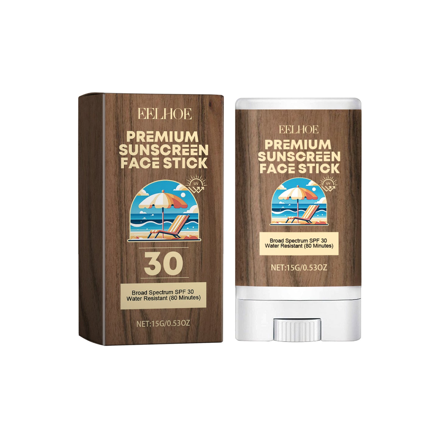 Hydrating Sun Protection Stick with Collagen - Multiple Sizes