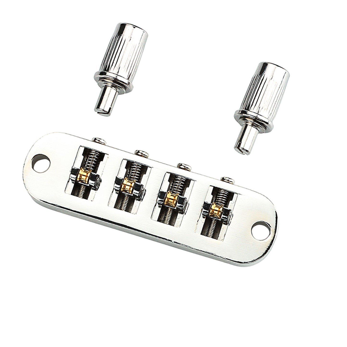 Roller Saddle Bridge Replacement Lightweight 4 String Guitar For Bass