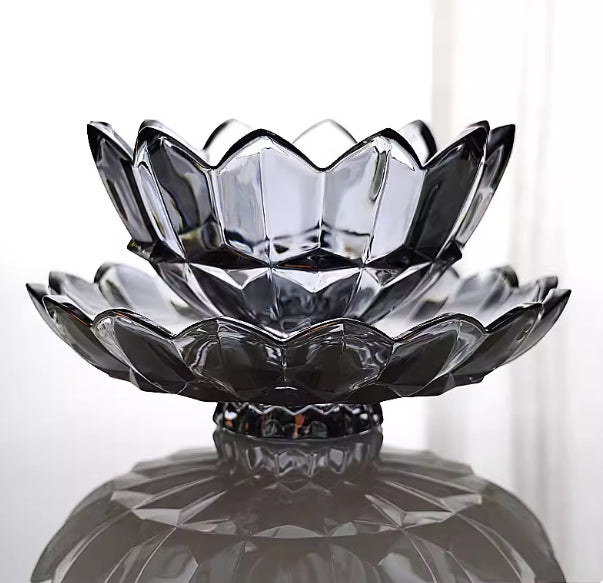 Minimalist Heat-Resistant Glass Fruit Bowl for Kitchen & Dining