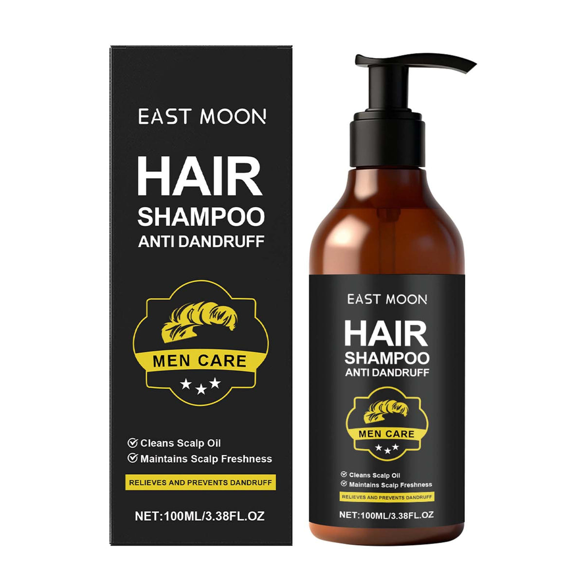 Men's Hair Oil Shampoo for Scalp & Dandruff Control - 100ml