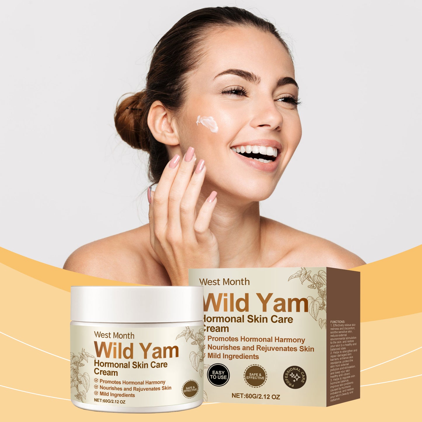 Brightening Face Balance Cream with Lemon Extract & Glycerin