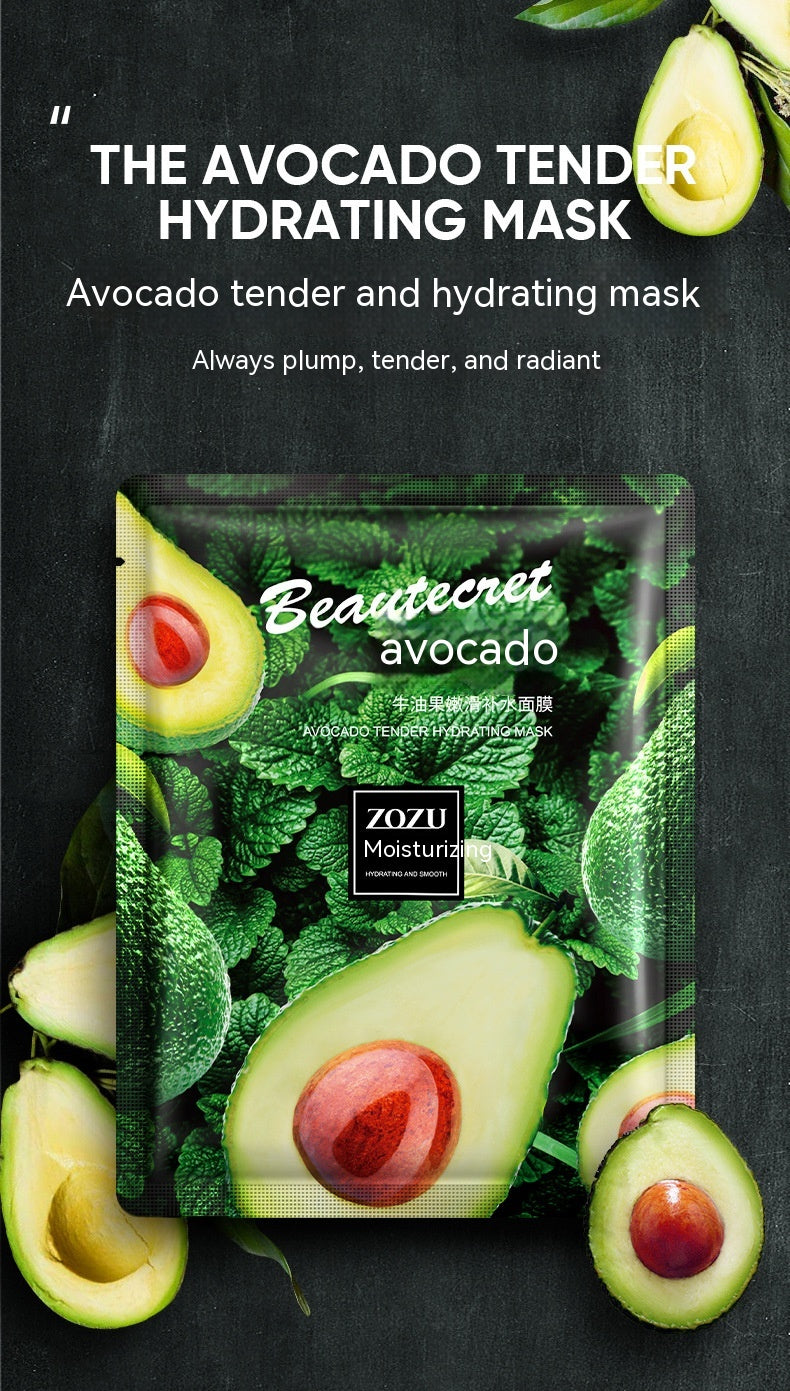 Fruit Flavor Hydrating Facial Mask for All Skin Types - Nourishing Skin Care