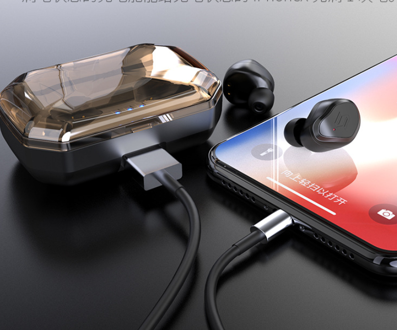 Bluetooth Wireless Headphones Stereo Earbuds with Call & Voice Control