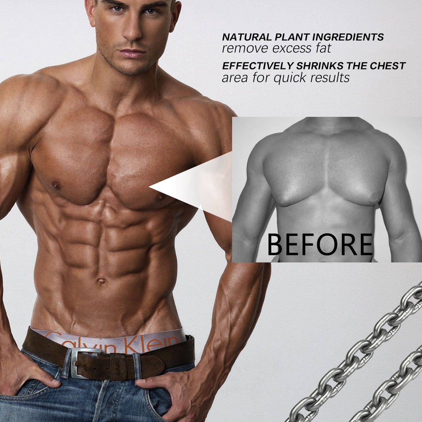 Body Firming & Toning Spray - 100ml Chest & Muscle Contouring Formula