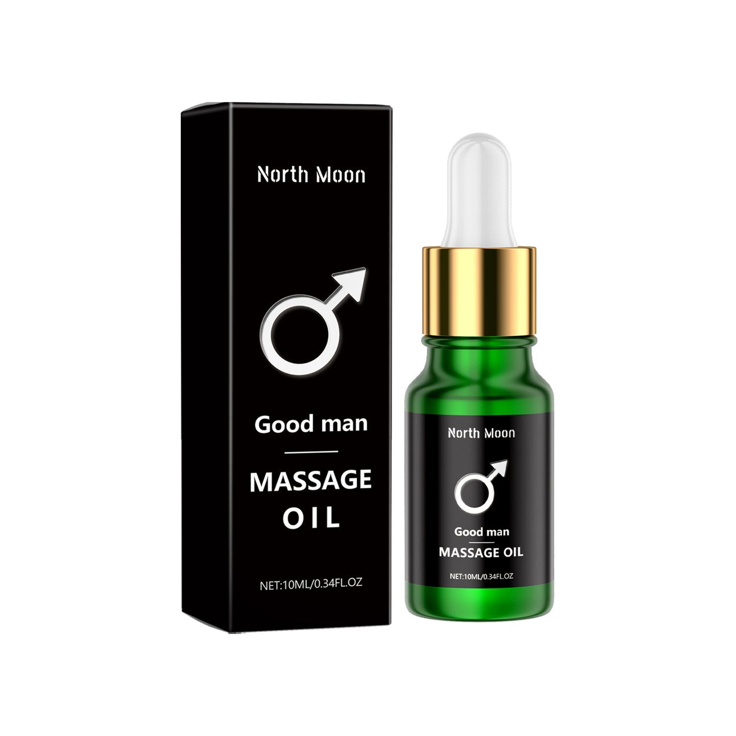 Men's Massage Oil 1010ml Box - Vitality, Muscle Relief & Relaxation