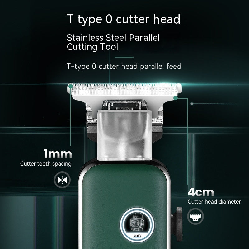 Rechargeable Cordless Hair Clipper with USB Charging, Quiet Grooming Tool