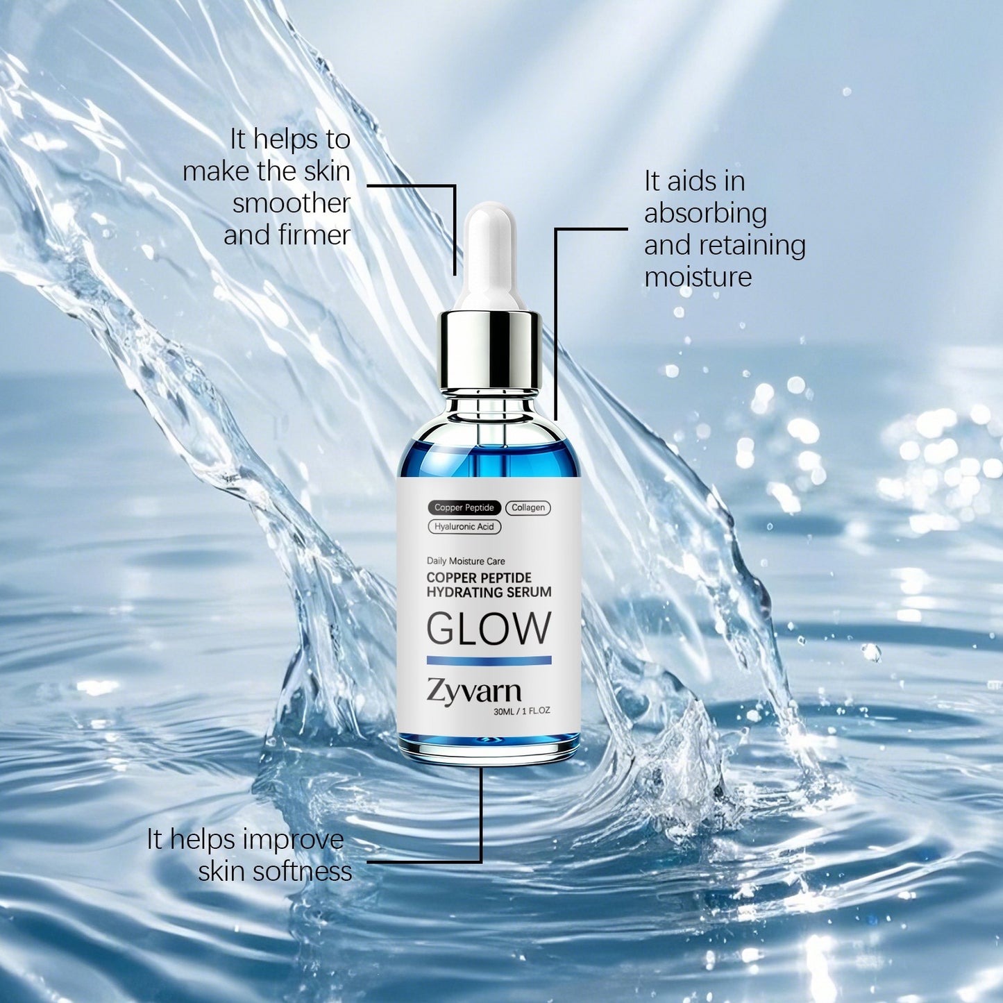 Facial Skin Nourishing Essence 30ml - Firming & Refreshing Skin Care