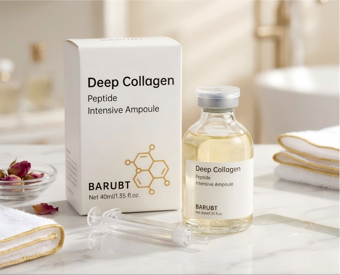 Deep Collagen Peptide Intensive Ampoule Serum - 40ml Hydrating Face Treatment