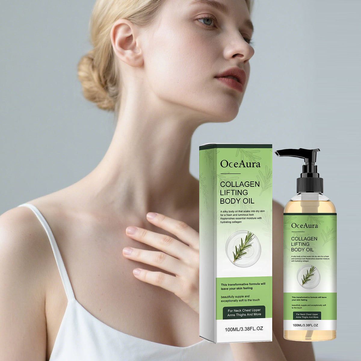 Body Massage Oil - Smooth & Glossy, 100ml