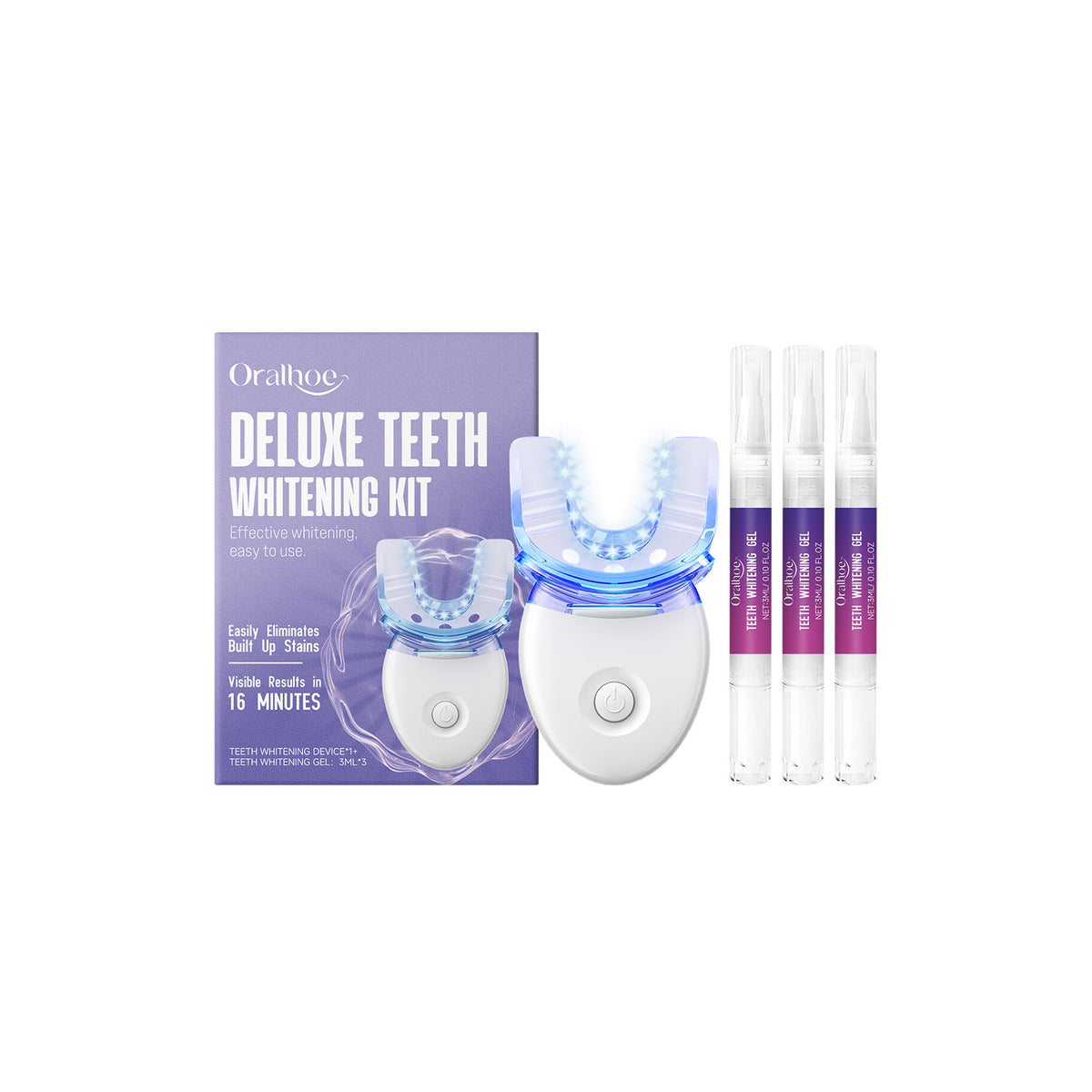 Tooth Whitening Gel Dental Care Device