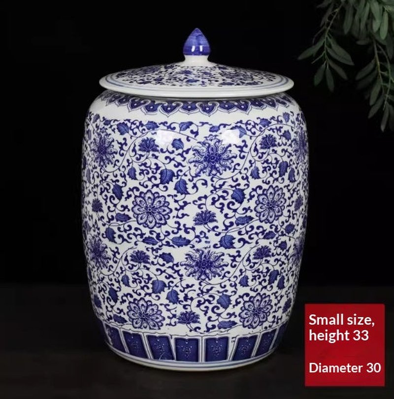 Ceramic Tea Storage Jar Multiple Styles Home Kitchen Decor