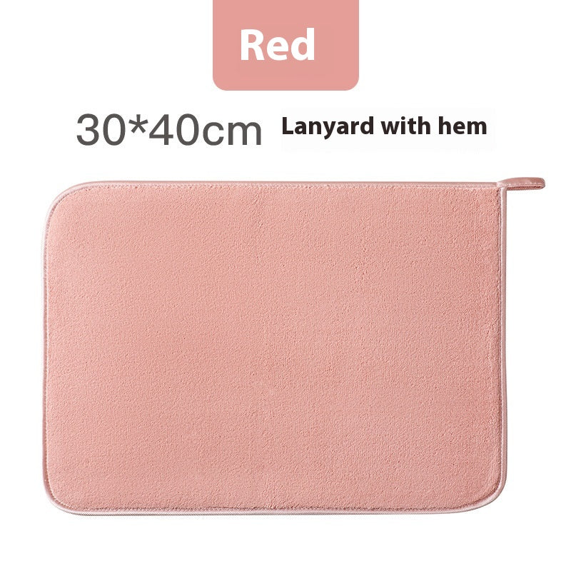 Multifunctional Thickened Absorbent Household Cleaning Cloth - Double Layer, 20x30cm