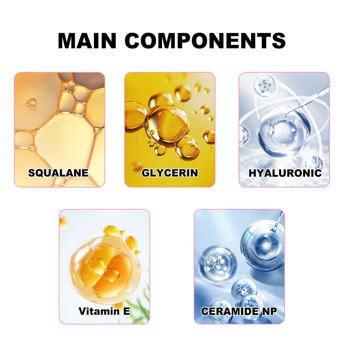 Essential Lipids Anti-Aging Face Serum with Squalane & Ceramide - 30ml