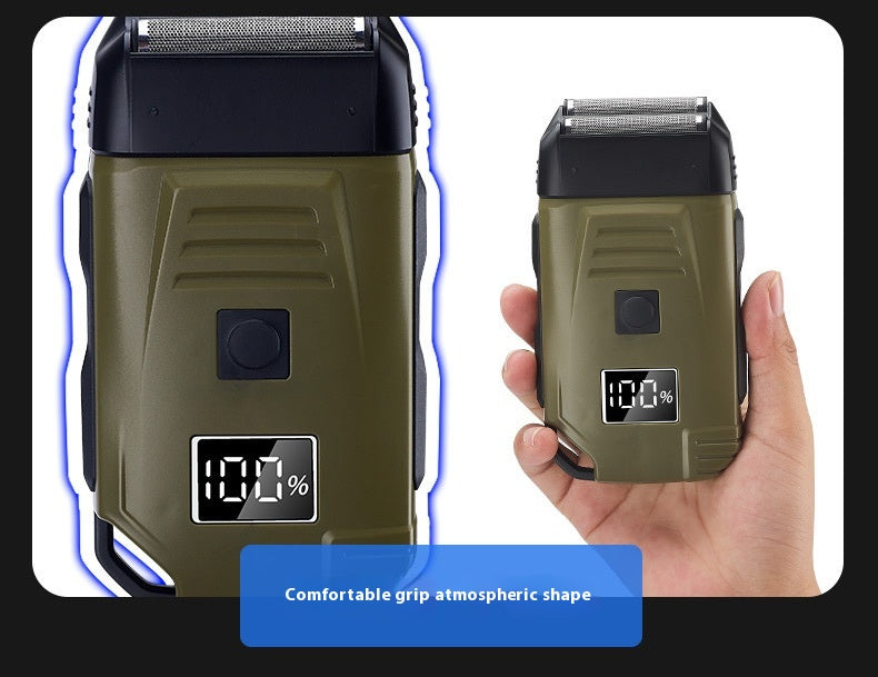 Reciprocating Electric Shaver Head - Army Green